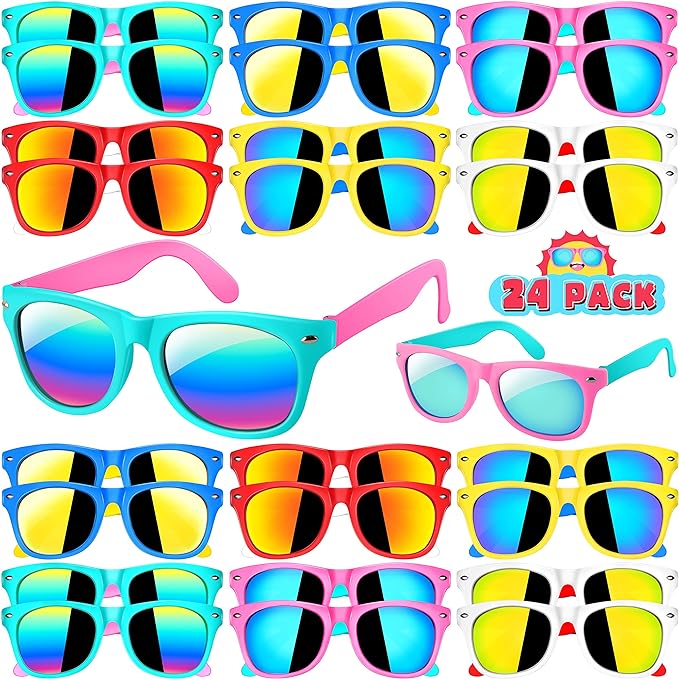 GIFTINBOX Kids Sunglasses Bulk Kids Sunglasses Party Favor